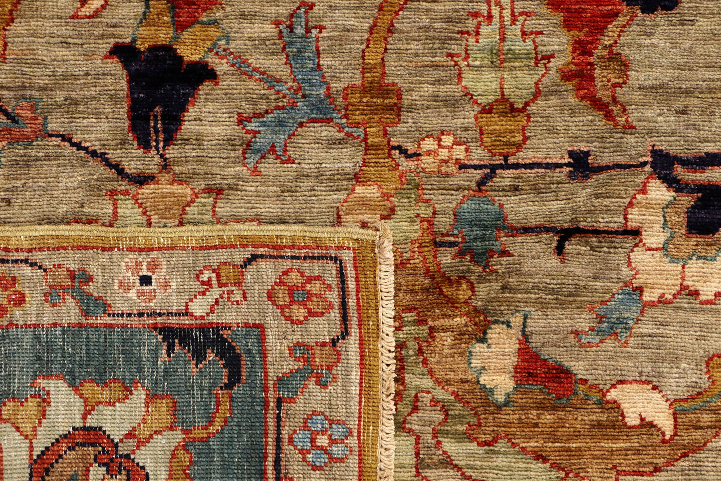 FARAHAN WOOL HANDMADE AREA RUG 8’ X 10’