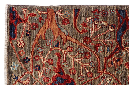 GAROUS HANDMADE WOOL RUNNER 2’6” X 10’3”