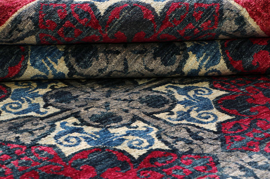 KERMAN WOOL HANDMADE AREA RUG 8’ X 10’