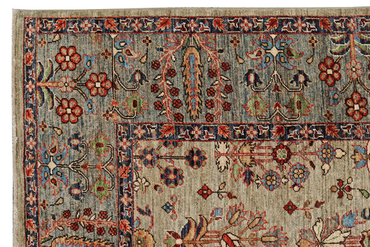 TABRIZ GARDEN OF PARADISE WOOL HANDMADE RUG