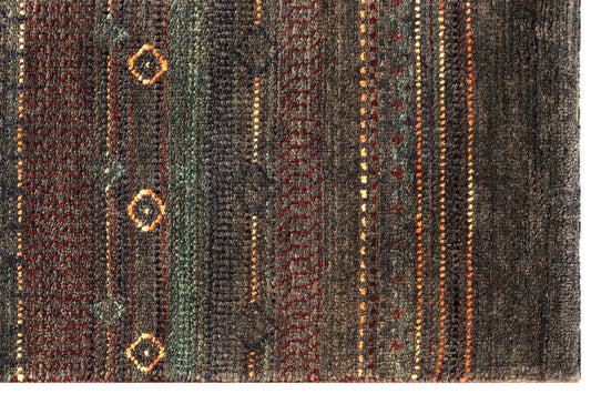 LORI GABBEH HANDMADE WOOL RUNNER 2'8" x 8'