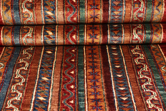 MOHARAMAT WOOL HANDMADE RUNNER ARE RUG 2’8 X 10’