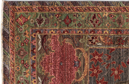 GAROUS UNIQUE HANDMADE WOOL AREA RUG 8’ X 10’