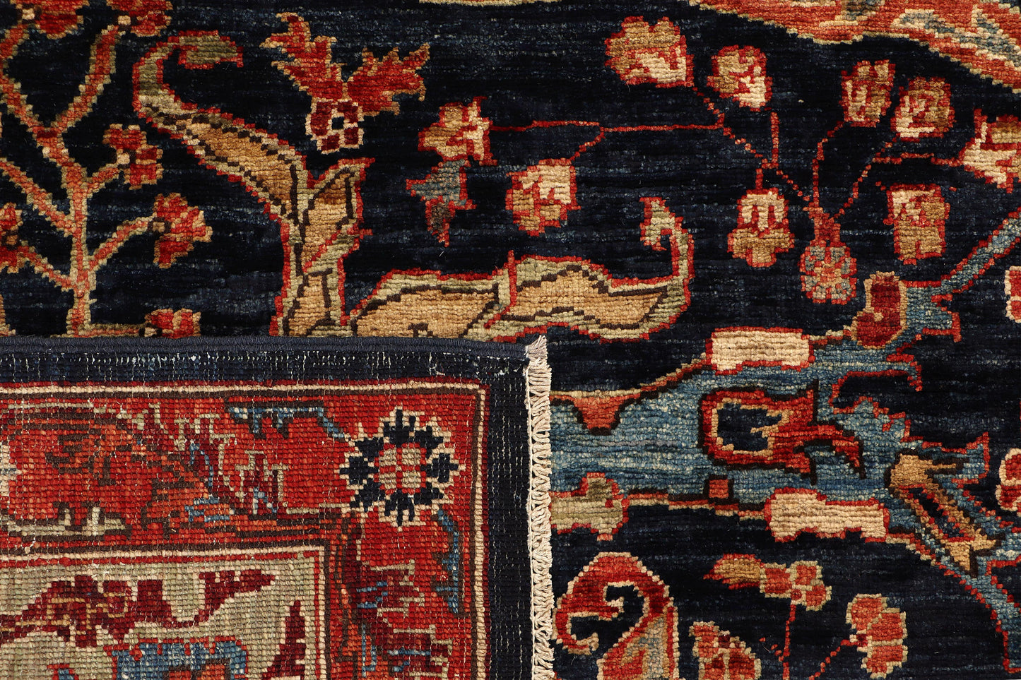 GAROUS-BIJAR HANDMADE WOOL AREA RUG 8 X 10’