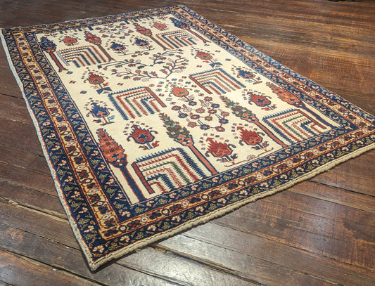 LORI BOFT- KASHKULI WOOL HANDMADE RUG