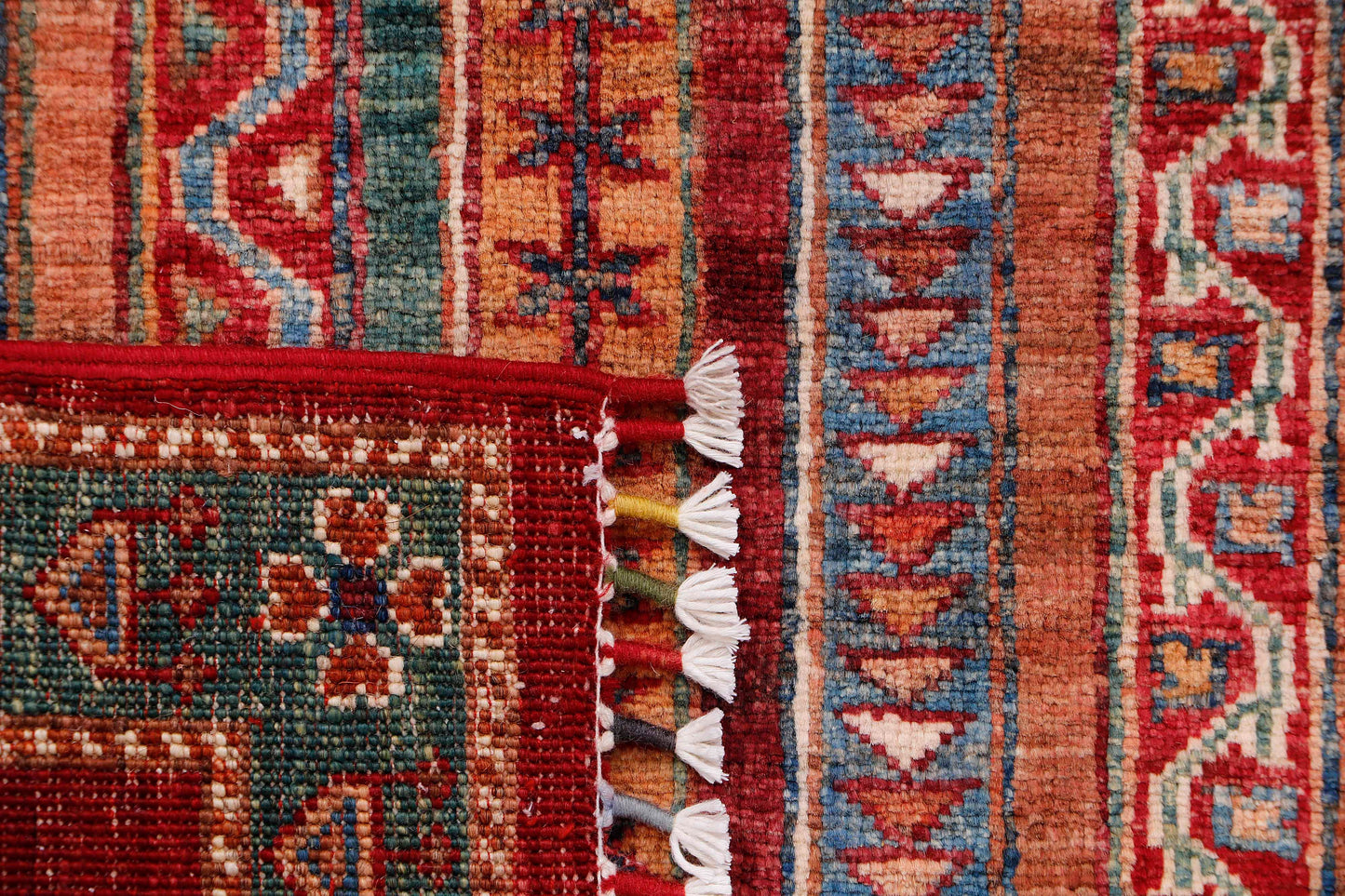 MOHARAMAT HANDMADE WOOL AREA RUG 2’9” x 4'