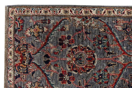 ZIEGLER-FARAHN HANDMADE WOOL SHORT RUNNER