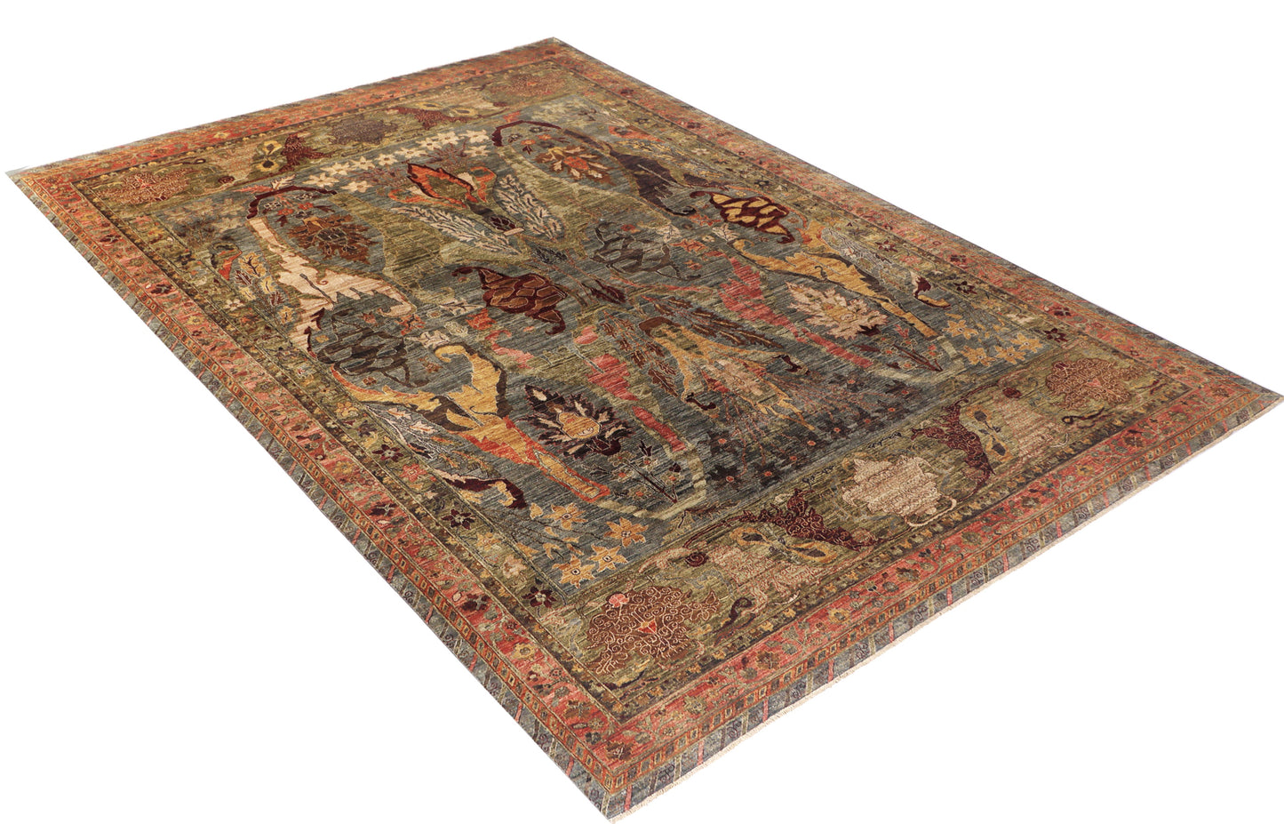 GAROUS BIJAR HANDMADE WOOL AREA RUG 10’ x 14’