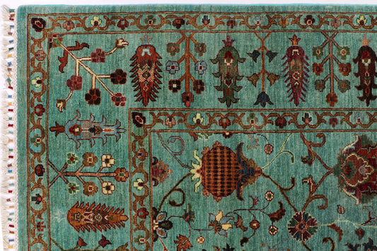 FARAHAN WOOL HANDMADE AREA RUG 8’ X 10’