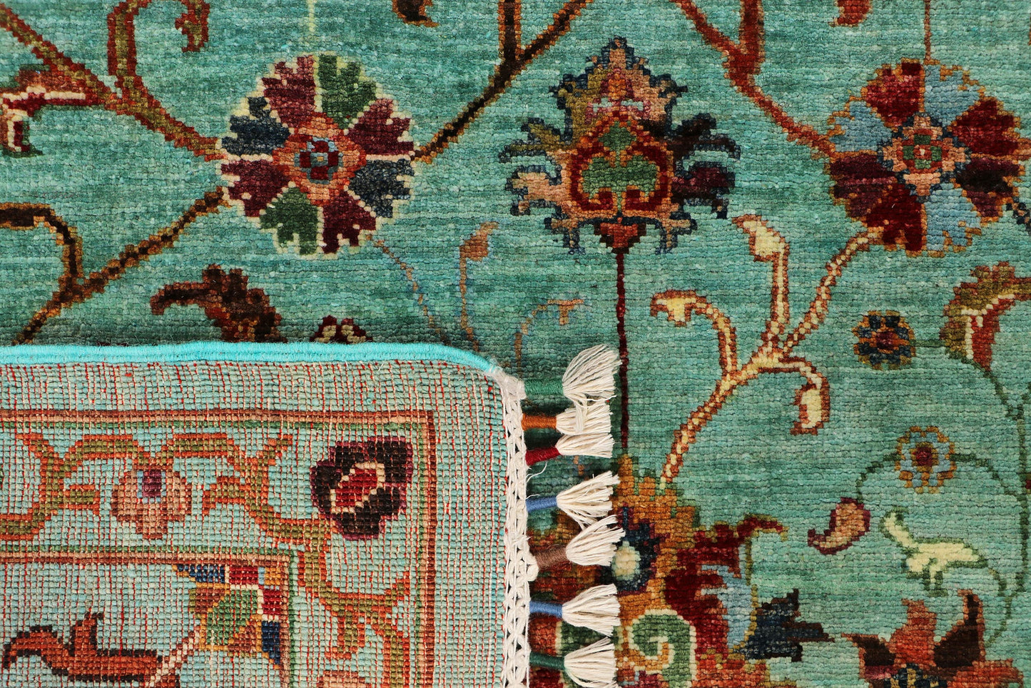 FARAHAN WOOL HANDMADE AREA RUG 8’ X 10’