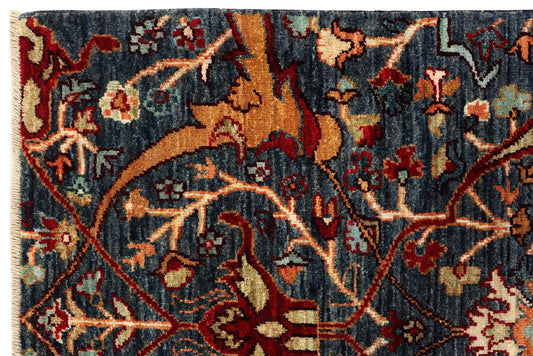 BIJAR GAROUS HANDMADE WOOL RUNNER AREA RUG 2’6” x 19’8”