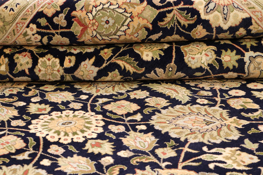 TABRIZ HANDMADE WOOL AREA RUG 8’ X 10’