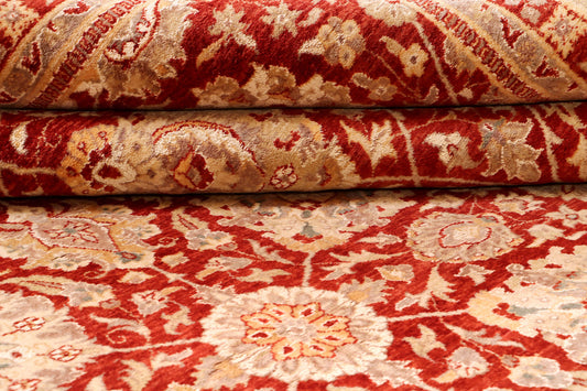 TABRIZ KORKWOOL & SILK HANDMADE AREA RUG 8’ x 10’4”