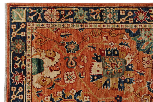 ZIEGLER FARAHN HANDMADE WOOL WIDE RUNNER