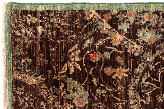 Farahan Abstract Wool Handmade Area Rug 3’ X 5’