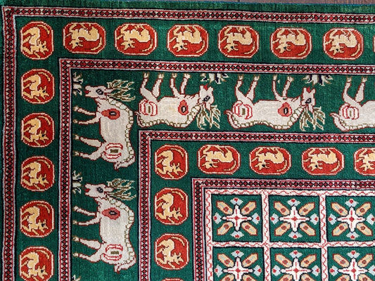 QUM PAZYRYK SILK HANDMADE AEA RUG