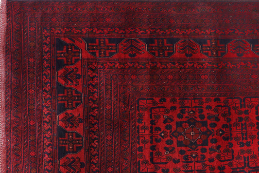 ERSARI - KHALMOHAMMADI FINE HANDMADE WOOL RUG 10' X 13'
