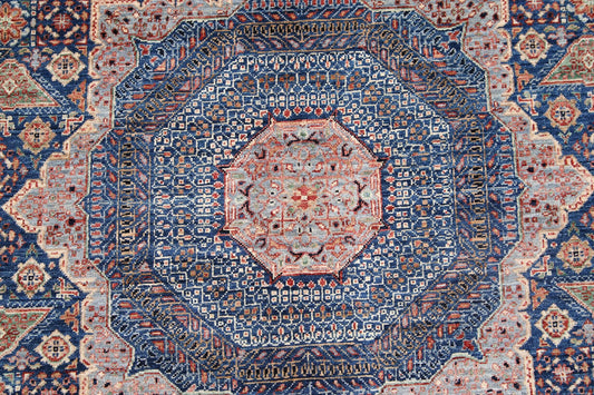 MAMLOUK HANDMADE WOOL AREA RUG