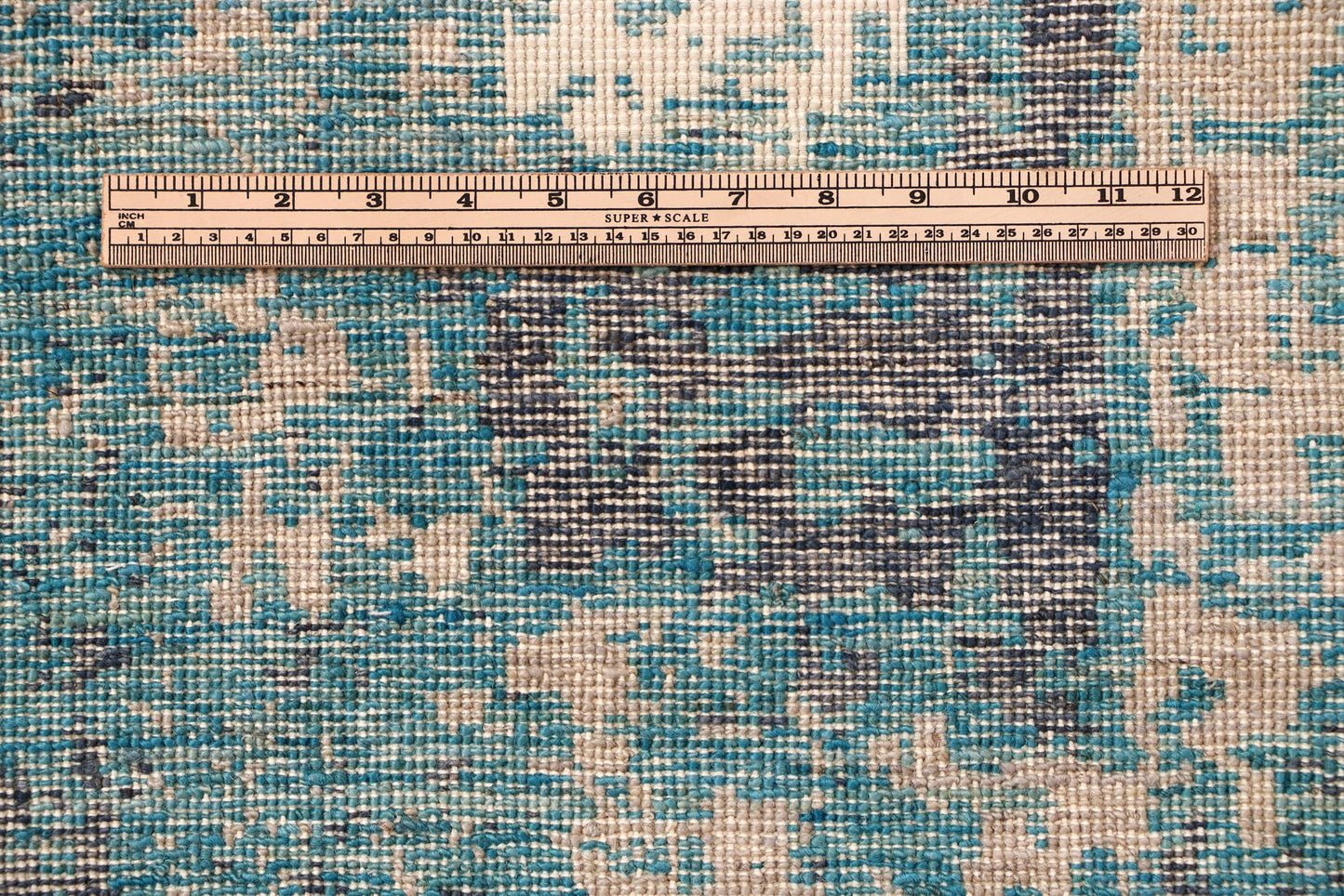 CONTEMPORARY - ABSTRACT SUPREME WOOL & SILK HANDMADE RUG