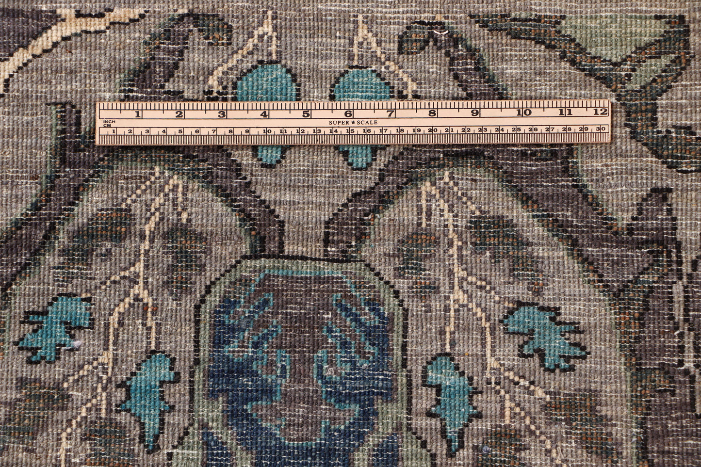 IKAT CONTEMPORARY HANDMADE WOOL AREA RUG