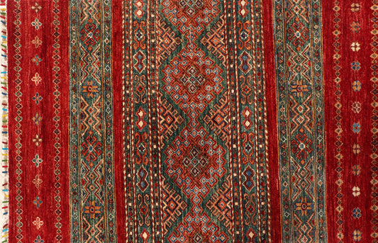 KASHKULI GABBEH HANDMADE WOOL RUNNER AREA RUG