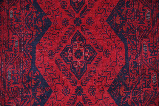 KHALMOHAMMADI - ERSARI WOOL RUNNER HANDMADE AREA RUG