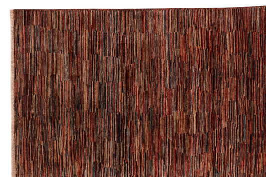 GABBEH NOMADIC CONTEMPORARY-TRIBAL HANDMADE WOOL AREA RUG