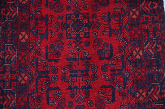 KHALMOHAMMADI - ERSARI HANDMADE WOOL AREA RUG