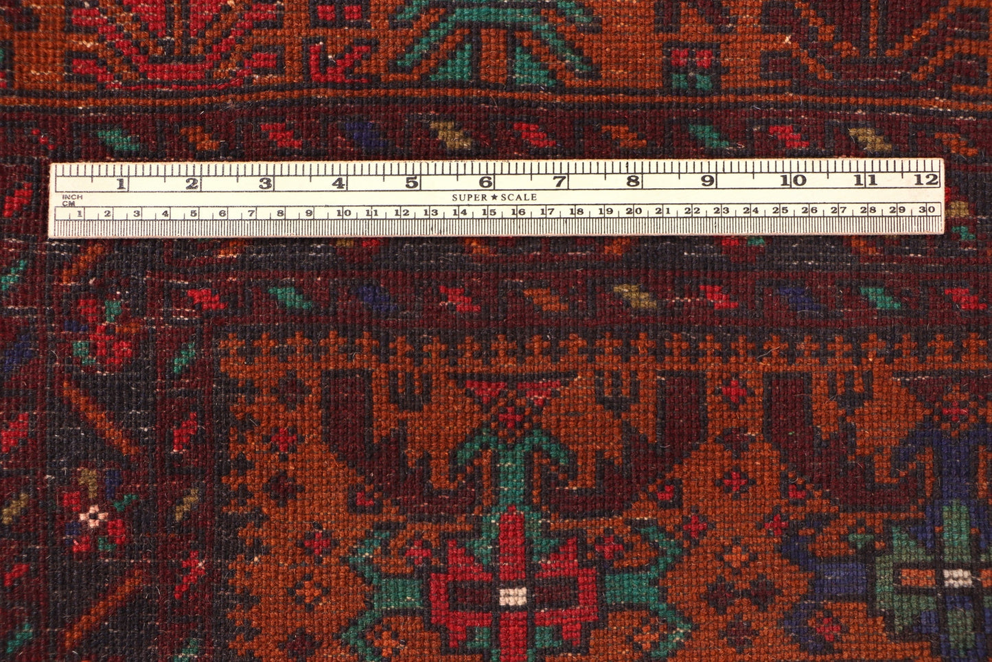 BALOUCH HANDMADE WOOL TRIBAL AREA RUG