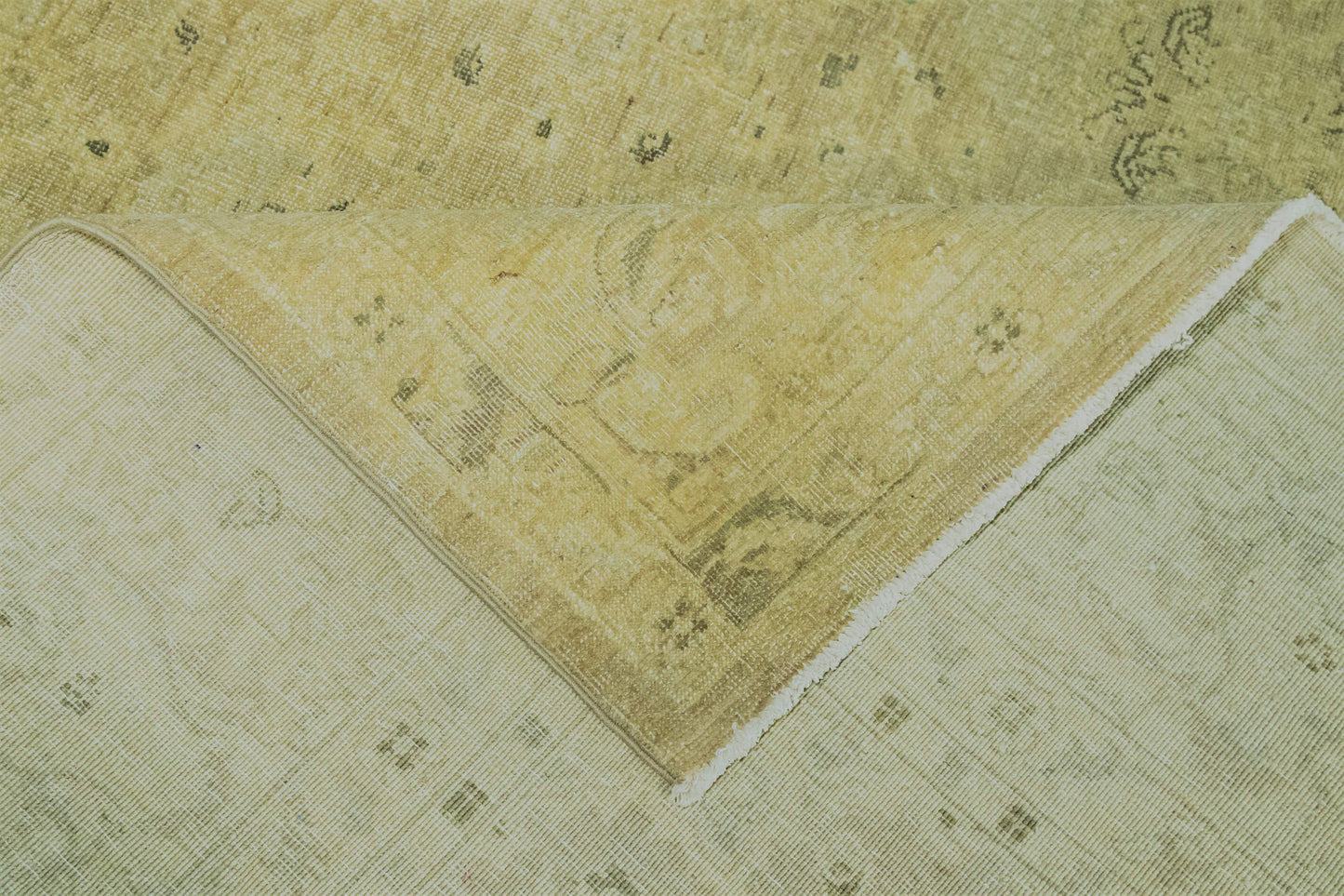 MONO FARAHAN-ZIEGLER HANDMADE WOOL AREA RUG