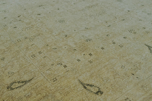 MONO FARAHAN-ZIEGLER HANDMADE WOOL AREA RUG