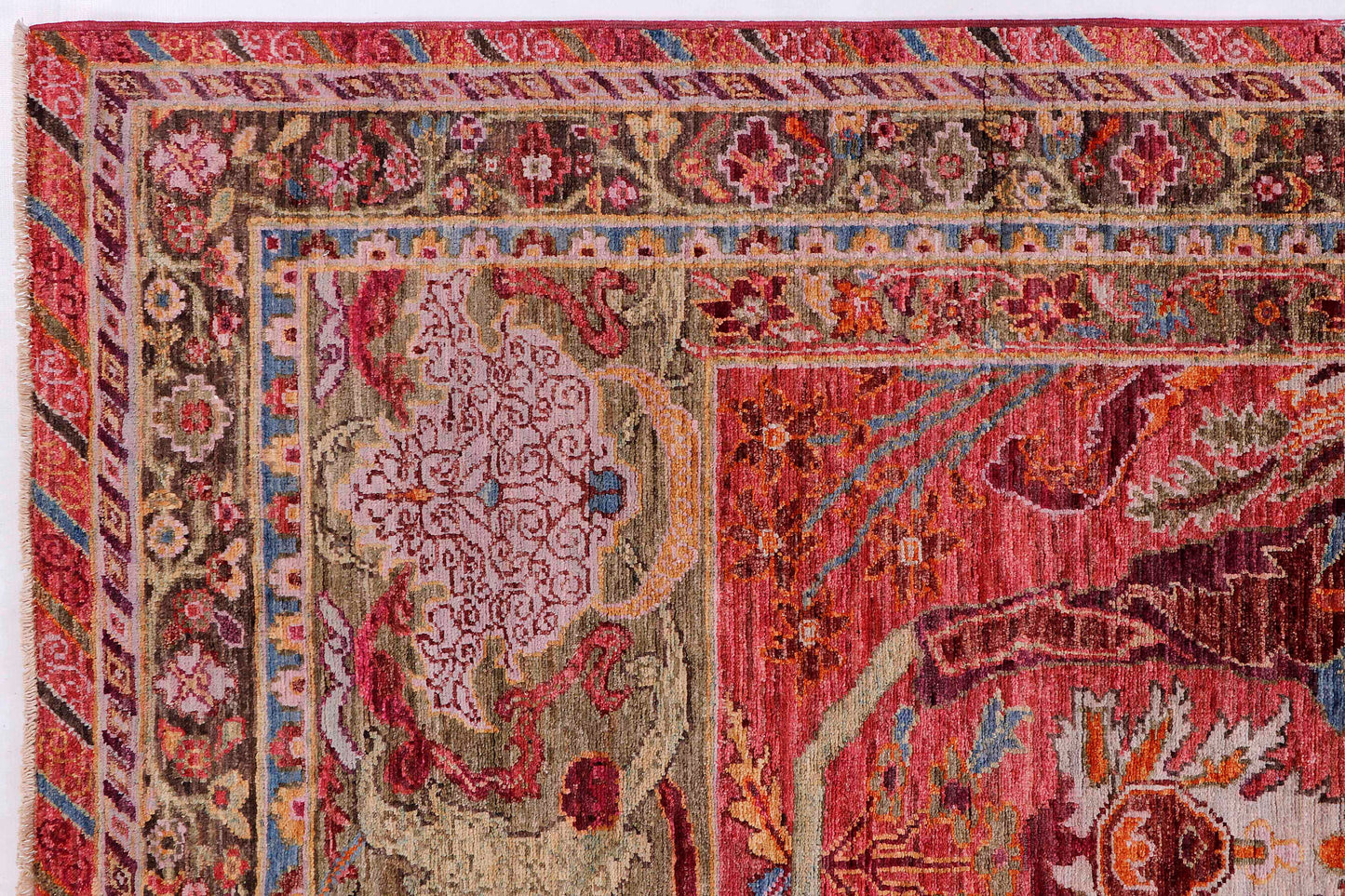 Garous Bijar Handmade Wool Area Rug 8’ x 10’