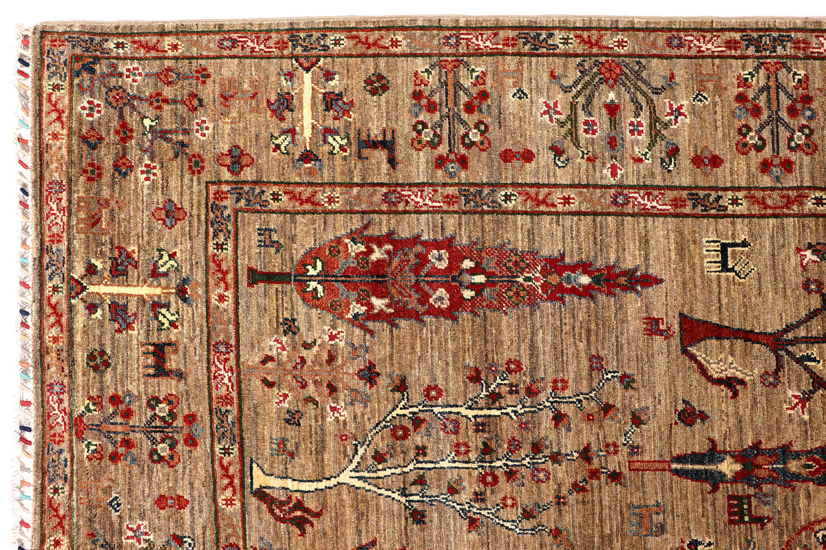 Farahan Tree Of Life Handmade Wool Area Rug