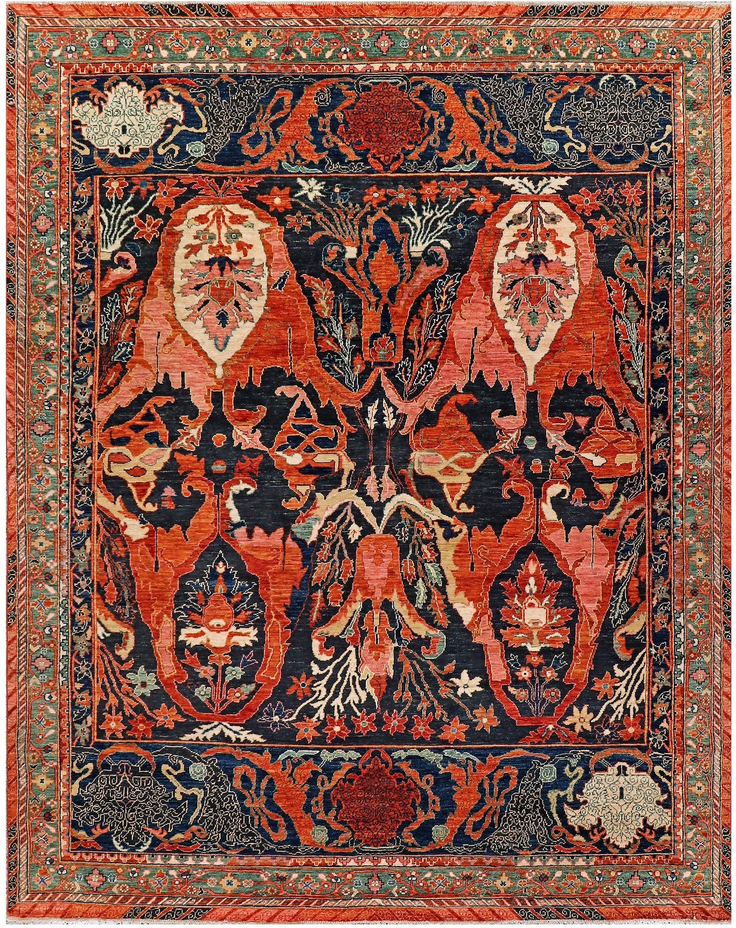 GAROUS ELEGANT WOOL HANDMADE RUG