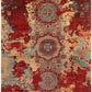 MAMLOUK ABSTRACT HANDMADE WOOL AREA RUG   8’ X 10’