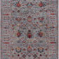 Farahan Handmade Wool Area Rug     5’7” X 8’