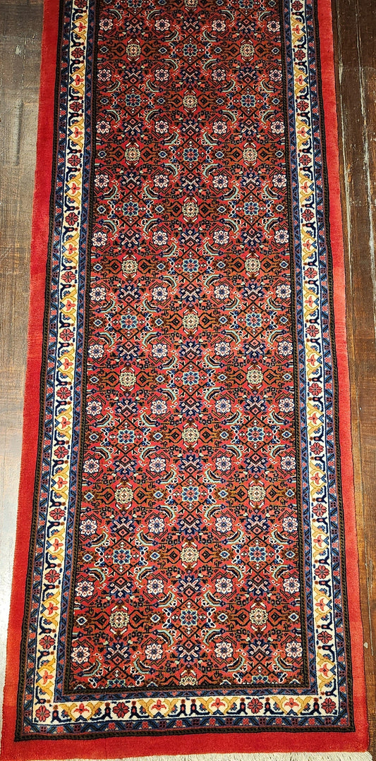 SAROUGH HANDMADE PERSIAN WOOL LONG RUNNER