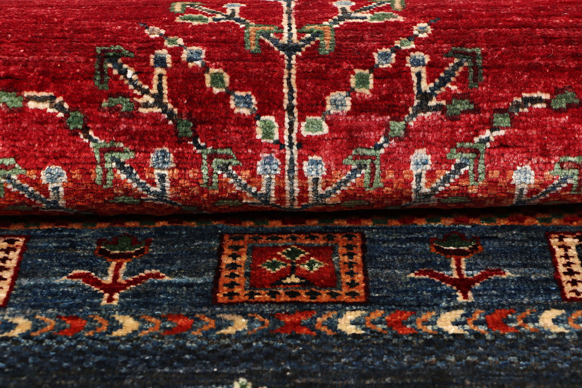 Kashkuli Handmade Wool Area Rug    3’5” X 5’