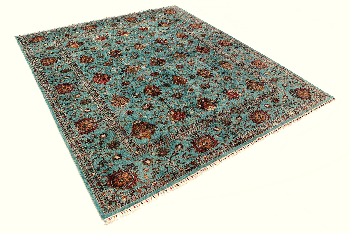 Farahan Handmade Wool Area Rug      8’ x 10’