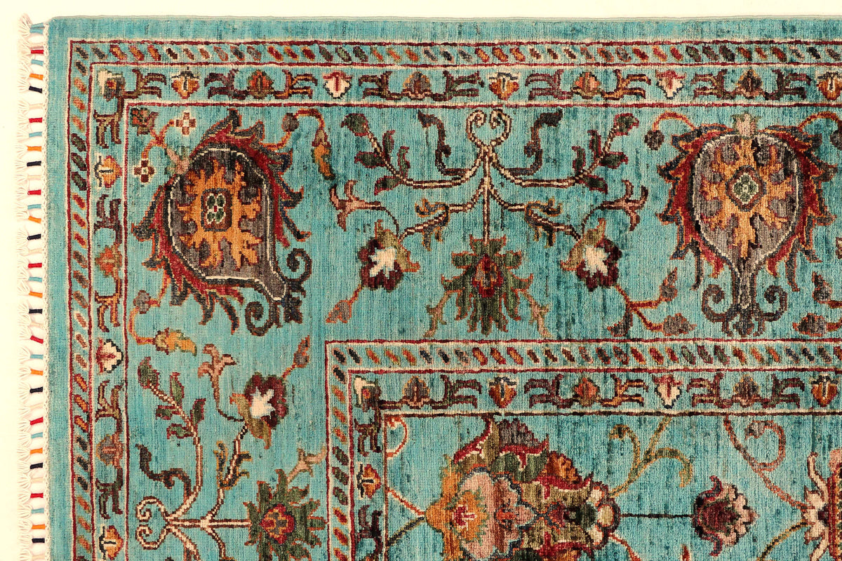 Farahan Handmade Wool Area Rug      8’ x 10’