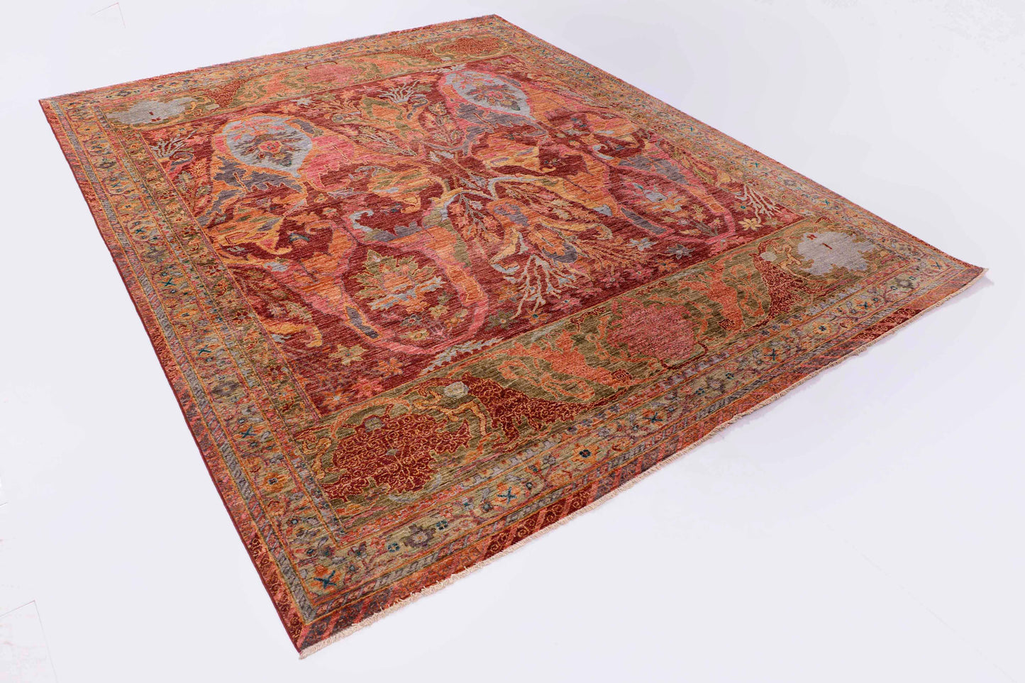 Timeless Garous Bijar Handmade Wool Area Rug 8’ x 10’