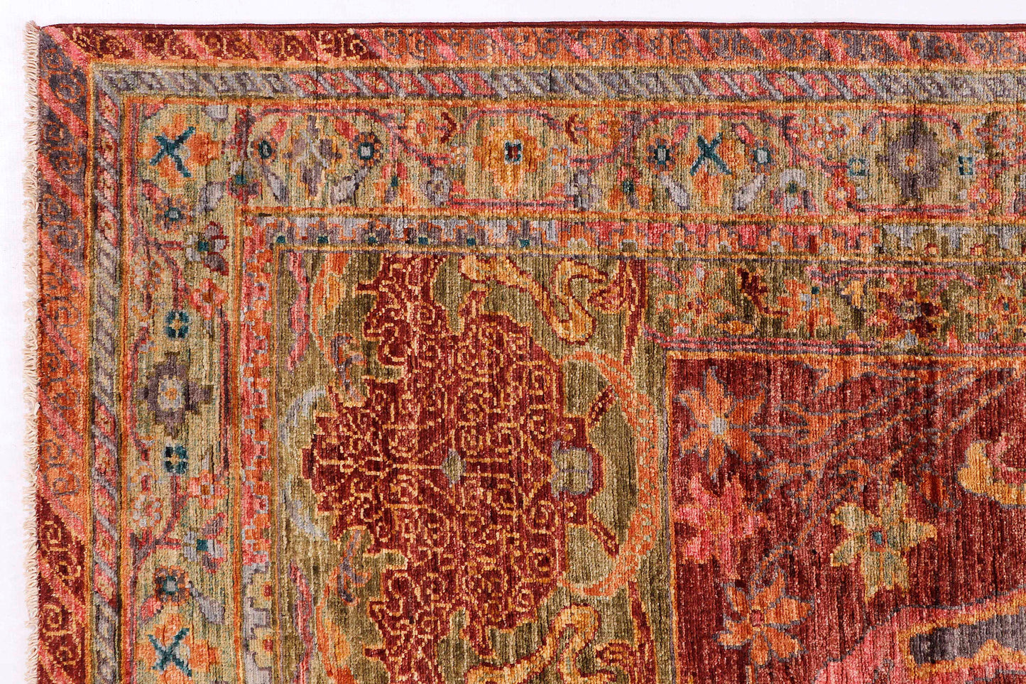 Timeless Garous Bijar Handmade Wool Area Rug 8’ x 10’