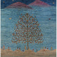 KASHKULI GABBEH TREE OF LIFE HANDMADE WOOL RUG