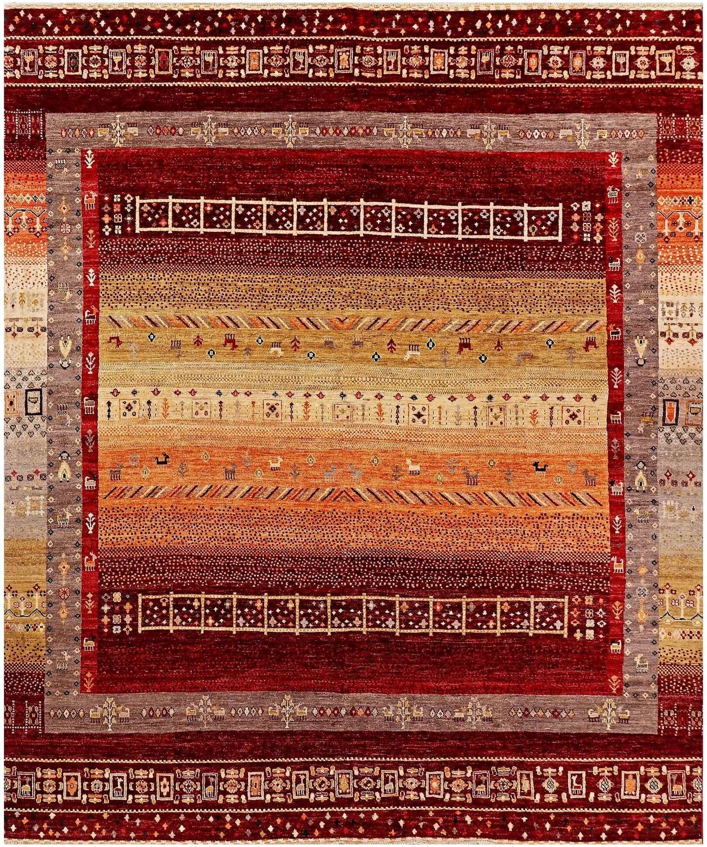 KASHKULI HANDMADE WOOL RUG