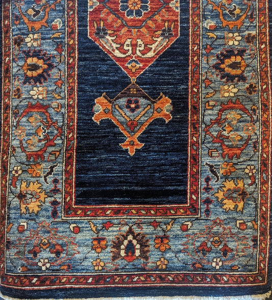 BIJAR RUNNER HANDMADE WOOL RUG