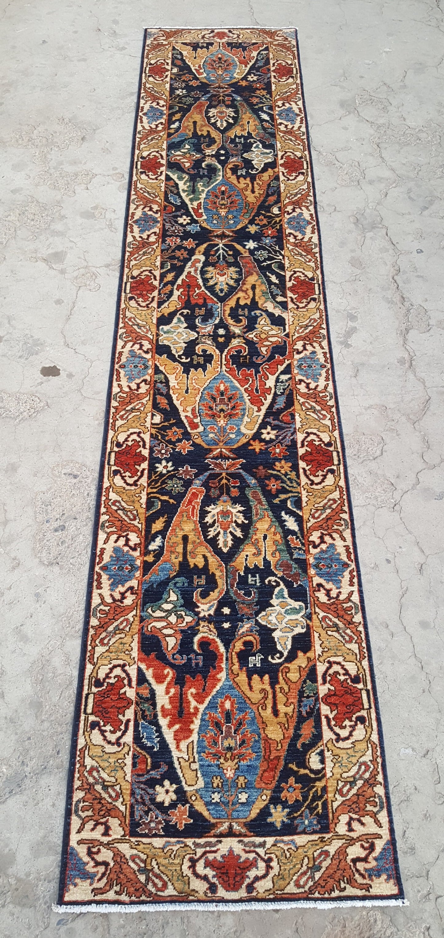 BIJAR RUNNER HANDMADE WOOL RUG