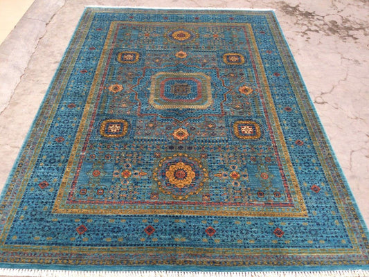 MAMLUK HANDMADE WOOL RUG