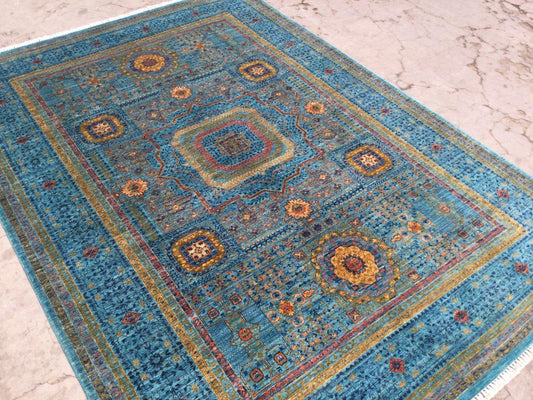 MAMLUK HANDMADE WOOL RUG