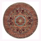 MAMLUK ROUND HANDMADE WOOL AREA RUG   7’ X 7’
