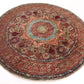 MAMLUK ROUND HANDMADE WOOL AREA RUG   7’ X 7’